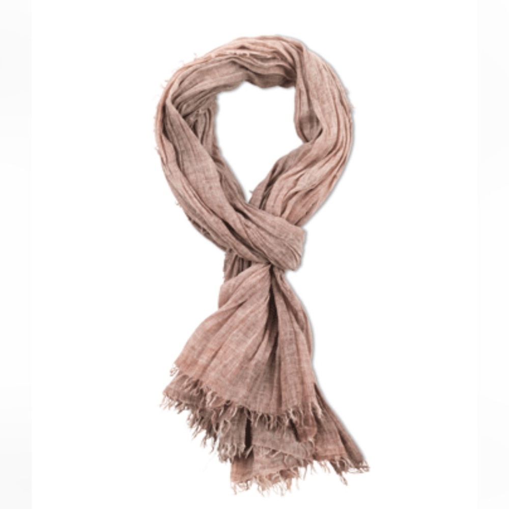 Pya cotton scarf in dusty pink only